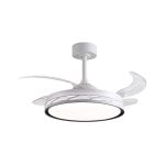 Ventilatore da soffitto Bel Air Riga con 4 pale retrattili, LED, 72W, 6 velocità, telecomando Ventilatore da soffitto Bel Air Riga con 4 pale retrattili, LED, 72W, 6 velocità, telecomando