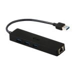 Hub USB 3.0 i-tec Advance Slim 3 Puertos + Adaptador Gigabit Ethernet VIA VL813 ASIX AS88179 Negro Hub USB 3.0 i-tec Advance Slim 3 Puertos + Adaptador Gigabit Ethernet VIA VL813 ASIX AS88179 Negro