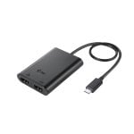 Adaptador HDMI i-tec USB-C Dual 4K/60Hz 8K/30Hz Negro Thunderbolt3/4 USB4 Adaptador HDMI i-tec USB-C Dual 4K/60Hz 8K/30Hz Negro Thunderbolt3/4 USB4