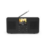 Radio personnelle Hama 00054257 DAB/DAB+/FM 3W TFT 2,4″ Bluetooth WiFi USB-C Noir