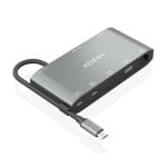 Conversor USB-C AISENS 8 en 1 Aluminio 4K HDMI 100W PD Gigabit LAN Compacto Conversor USB-C AISENS 8 en 1 Aluminio 4K HDMI 100W PD Gigabit LAN Compacto