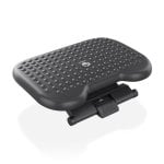 Reposapiés AISENS Ergonómico Ajustable HIPS Negro Antideslizante 30kg 46cm