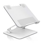 Supporto portatile e tablet AISENS in alluminio pieghevole e regolabile, argento 7-13'' Supporto portatile e tablet AISENS in alluminio pieghevole e regolabile, argento 7-13''