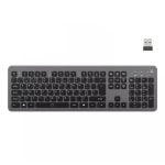Tastatur Membran Ewent EW3297 Layout PT kabellos Bluetooth 2,4G Hintergrundbeleuchtung Multigerät