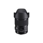 Objectif Sigma 20 mm f/1.4 DG HSM Art, Sony FE 15 lentilles, 11 groupes, noir Objectif Sigma 20 mm f/1.4 DG HSM Art, Sony FE 15 lentilles, 11 groupes, noir