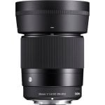 Objectif standard Sigma 30 mm f/1.4 DC DN C Fujifilm X 9 éléments noir Objectif standard Sigma 30 mm f/1.4 DC DN C Fujifilm X 9 éléments noir