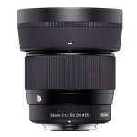 Objectif Sigma 56 mm f/1.4 DC DN Sony E autofocus 10 éléments noir
