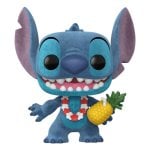 Figura colecionável em vinil Funko Stitch Lilo & Stitch 98 mm azul multicolorido Figura colecionável em vinil Funko Stitch Lilo & Stitch 98 mm azul multicolorido