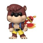 Personaggio da collezione Funko Banjo-Kazooie, vinile multicolore, scatola con finestra da 90 mm