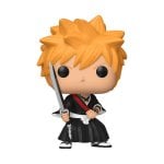 Figura colecionável em vinil Funko Ichigo Kurosaki Bleach multicolorida de 11,4 cm Figura colecionável em vinil Funko Ichigo Kurosaki Bleach multicolorida de 11,4 cm
