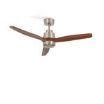 Ventilador de techo Create motor DC aluminio, 6 velocidades, aspas madera y temporizador Ventilador de techo Create motor DC aluminio, 6 velocidades, aspas madera y temporizador
