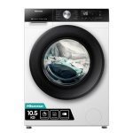 Máquina de Lavar Roupa Hisense 3S WF3S1043BW3 Frontal 10,5 kg 1400 rpm A Wi-Fi Branca