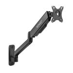 Brazo para monitor Sense7 HANG WALL ARM Negro, Montaje en pared, VESA, Gestión de cables Brazo para monitor Sense7 HANG WALL ARM Negro, Montaje en pared, VESA, Gestión de cables
