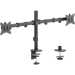 Brazo para monitor Sense7 FLOAT DOUBLE Negro 2x9kg VESA PIVOT Ajuste Total Gestión Cables Brazo para monitor Sense7 FLOAT DOUBLE Negro 2x9kg VESA PIVOT Ajuste Total Gestión Cables