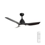 Ventilador Techo Universal Blue ALISIOS DC 132cm 26W LED 20W Control Remoto Negro