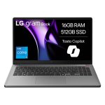 LG Gram Book 15U50T-G.AA56D 15.6″ Intel Core i5-1334U 16GB 512GB SSD IPS Full HD Silver Windows 11 Home