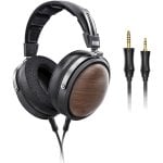 Auriculares FiiO FT1 con cable madera de nogal negro, diafragma de fibra y cable desmontable Auriculares FiiO FT1 con cable madera de nogal negro, diafragma de fibra y cable desmontable