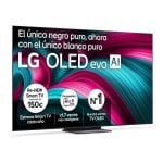 TV LG OLED evo AI OLED83C54LA 83" 4K Ultra HD Dolby Atmos G-SYNC HDMI 2.1 Smart TV