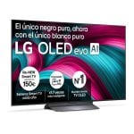 TV LG OLED evo OLED48C54LA 48″ 4K UHD 144Hz Dolby Atmos HDR10 Smart Wi-Fi 6 AirPlay 2