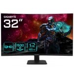 Gigabyte GS32QC 31,5" 2560x1440 165Hz VA Incurvé HDR FreeSync Premium Gigabyte GS32QC 31,5" 2560x1440 165Hz VA Incurvé HDR FreeSync Premium