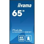 Moniteur professionnel iiyama 64,5″ 4K Ultra HD LED IPS 800 cd/m² Android 4 Go/32 Go WiFi Moniteur professionnel iiyama 64,5″ 4K Ultra HD LED IPS 800 cd/m² Android 4 Go/32 Go WiFi