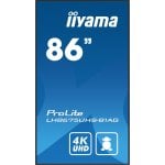 Écran d'affichage numérique iiyama 85,6 pouces 4K UHD IPS 500 nits Android 11 4 Go/32 Go Écran d'affichage numérique iiyama 85,6 pouces 4K UHD IPS 500 nits Android 11 4 Go/32 Go