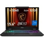 MSI Cyborg 15 B2RWFKG-201XES Intel Core 7 240H 32GB DDR5 1TB SSD RTX 5060 15.6" FHD RGB MSI Cyborg 15 B2RWFKG-201XES Intel Core 7 240H 32GB DDR5 1TB SSD RTX 5060 15.6" FHD RGB