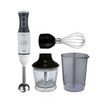 Batidora de mano Nevir NVR-8342BA 300W 2 velocidades acero inoxidable y accesorios