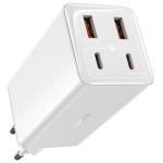Caricabatterie Baseus GaN6 Pro da 65 W, 4 porte USB-C/USB-A, ricarica rapida, sicurezza avanzata