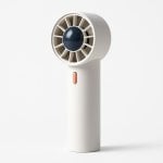 Ventilador portátil Klack HX-F368 Mini Turbo com 4 velocidades, ecrã LCD, 2000 mAh, USB-C