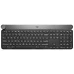 Clavier sans fil Logitech Craft avec éclairage, QWERTY, Noir, Gris