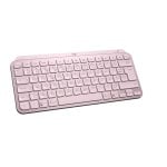 Teclado de membrana Logitech MX Keys Mini Layout FR retroiluminado inalámbrico Bluetooth rosa