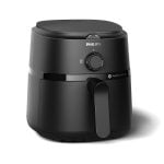 Freidora de aire Philips NA110/00 3.2L 1300W RapidAir control giratorio negra Freidora de aire Philips NA110/00 3.2L 1300W RapidAir control giratorio negra