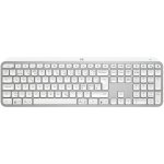 Teclado scissor Logitech MX Keys S Layout QWERTY Branco Iluminado