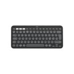 Teclado mini sem fio Logitech Pebble Keys 2 K380s Layout QWERTY Grafite
