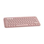 Teclado inalámbrico Logitech Pebble Keys 2 K380s Layout ES QWERTY Rosa Easy-Switch