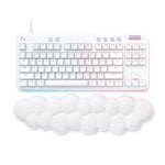 Teclado mecánico Logitech G 920-010420 Layout ES LED RGB Blanco tenkeyless Teclado mecánico Logitech G 920-010420 Layout ES LED RGB Blanco tenkeyless