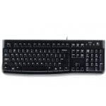 Teclado com fio Logitech K120 Layout QWERTZ USB Preto Teclado com fio Logitech K120 Layout QWERTZ USB Preto