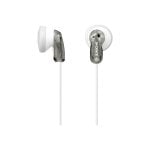 Auriculares Sony com Fio Cable 1,2m Intra-auriculares Graves Enormes Cinza Branco Auriculares Sony com Fio Cable 1,2m Intra-auriculares Graves Enormes Cinza Branco