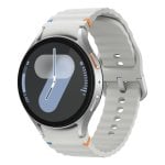 Samsung Galaxy Watch7 Bluetooth GPS 44mm AMOLED Argent M/L Étanche IP68 SpO2 Pulsomètre