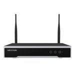 Gravador NVR Hikvision DS-7108NI-K1/W/M de 8 canais, 4 MP, Wi-Fi, 2,4 GHz, preto