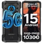 Smartphone Doogee Blade 20 Play 32GB RAM 256GB 5G Altavoz 125dB Android 15 Smartphone Doogee Blade 20 Play 32GB RAM 256GB 5G Altavoz 125dB Android 15