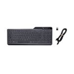 Teclado mecânico HP 400 Layout QWERTY com retroiluminação USB preto