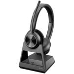 Auriculaires Poly Savi 7320 Office sans fil DECT stéréo à réduction de bruit noir