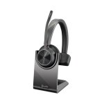 Auriculaires Poly Voyager 4310-M Bluetooth 5.2 sans fil avec autonomie prolongée