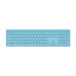 Kabellose Scherenmechanik Tastatur HAMA E9800M QWERTZ Blau Büro