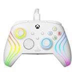 Manette de jeu filaire Turtle Beach Afterglow Wave pour Xbox Series X/One/PC, blanche