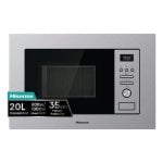 Micro-ondes Hisense BIM320G41X 20 Litres 800W avec Grill et Auto-Nettoyage Micro-ondes Hisense BIM320G41X 20 Litres 800W avec Grill et Auto-Nettoyage
