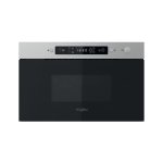 Micro-ondas Whirlpool MBNA920X 22 Litros 750W Grill Jet Defrost Integrável Ecrã LCD Micro-ondas Whirlpool MBNA920X 22 Litros 750W Grill Jet Defrost Integrável Ecrã LCD