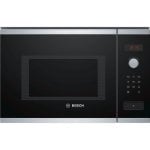 Microondas Bosch BFL553MS0 Integrable 25L 900W 85 Programas AutoPilot LED Inoxidable Negro
